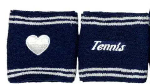 Tennis Wristband Set -Blue