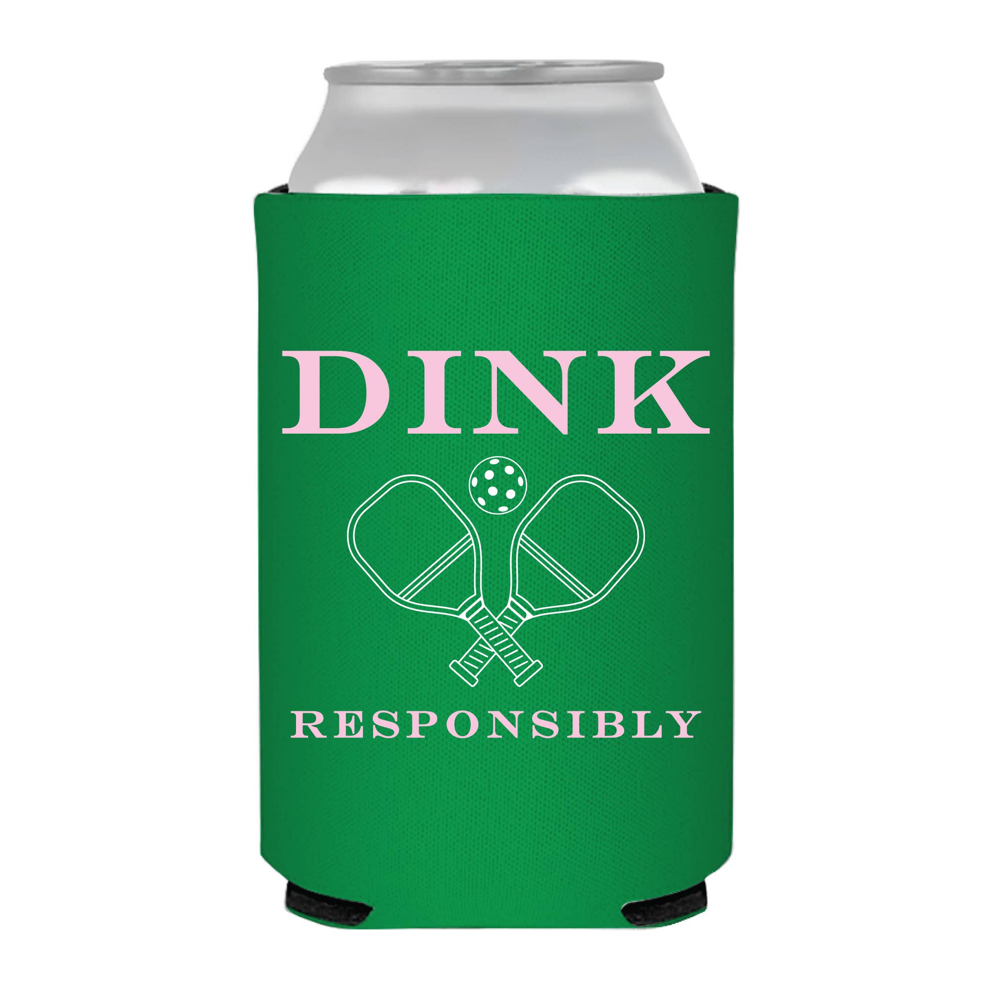 Pickleball Can Cooler - Dink Responsibly