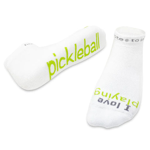 Pickleball Socks - I Love Playing Pickleball - Notes to self®