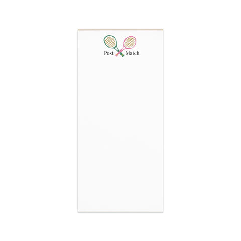 Post Match Priorities Notepad