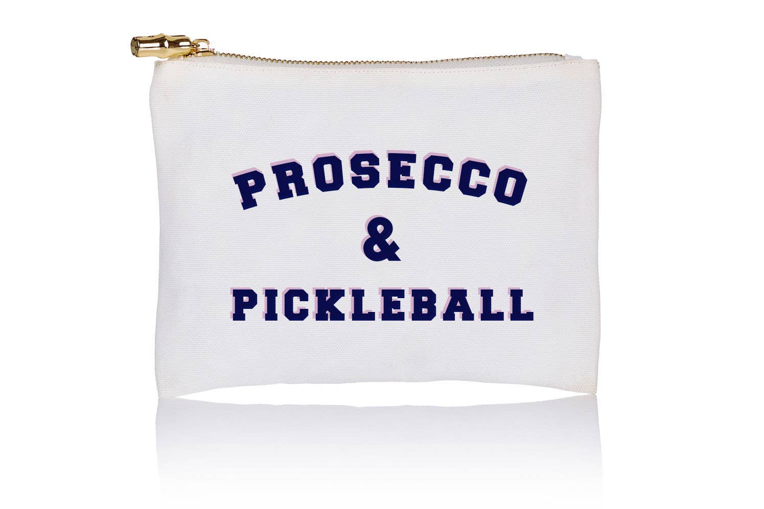 Pickleball Flat Zip - Prosecco & Pickleball