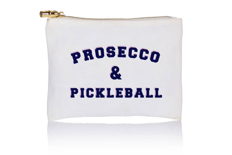 Pickleball Flat Zip - Prosecco & Pickleball