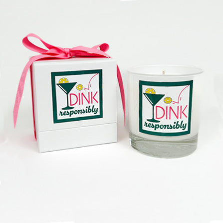 Dink Responsibly - 8oz- Pickleball Candle