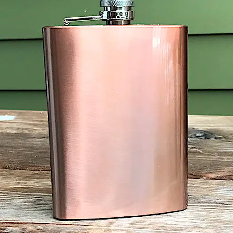 Tennis Rackets Leather Wrapped Flask