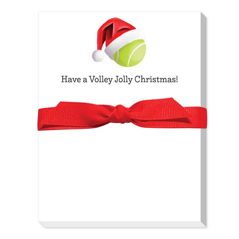 HOLIDAY Tennis Notepads Have a Volley Jolly Christmas!