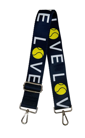 Tennis bag strap-Cross Body adjustable-LOVE