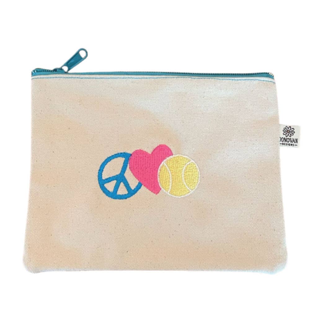 Tennis Zip Pouches – Rallies and Rackets
