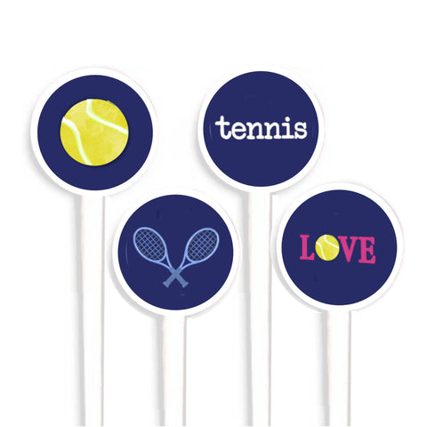 Swizzle Sticks - Tennis